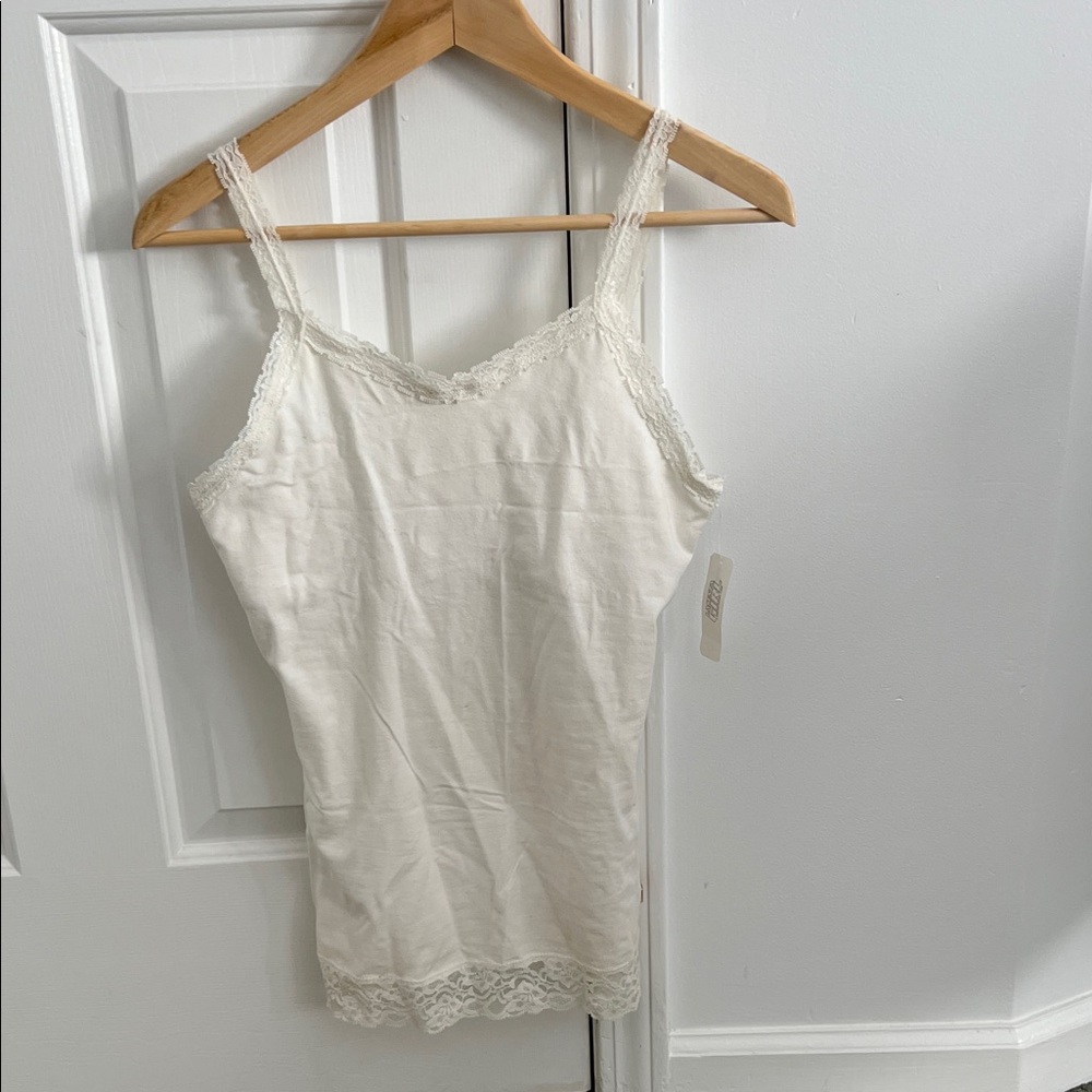 LaSenza Girl Cream Lace Cami Top